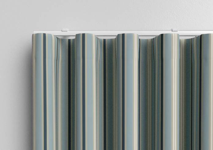 The British Stripe Co. Charles, Polzeath No.1 - Made to Measure Curtains - Image 13